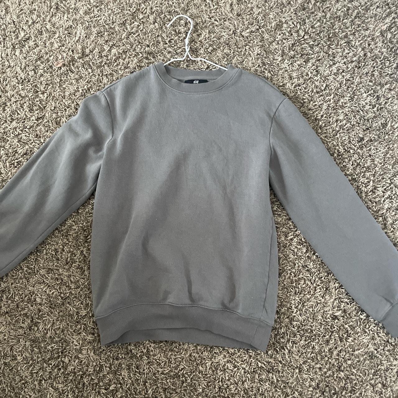 H and on sale m grey jumper