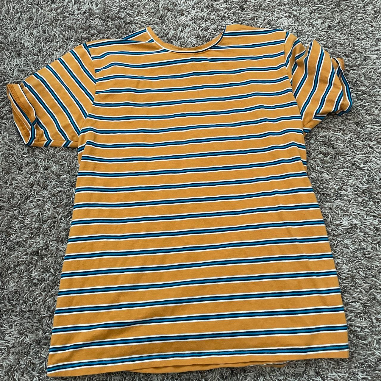 Yellow and Blue T-shirt | Depop