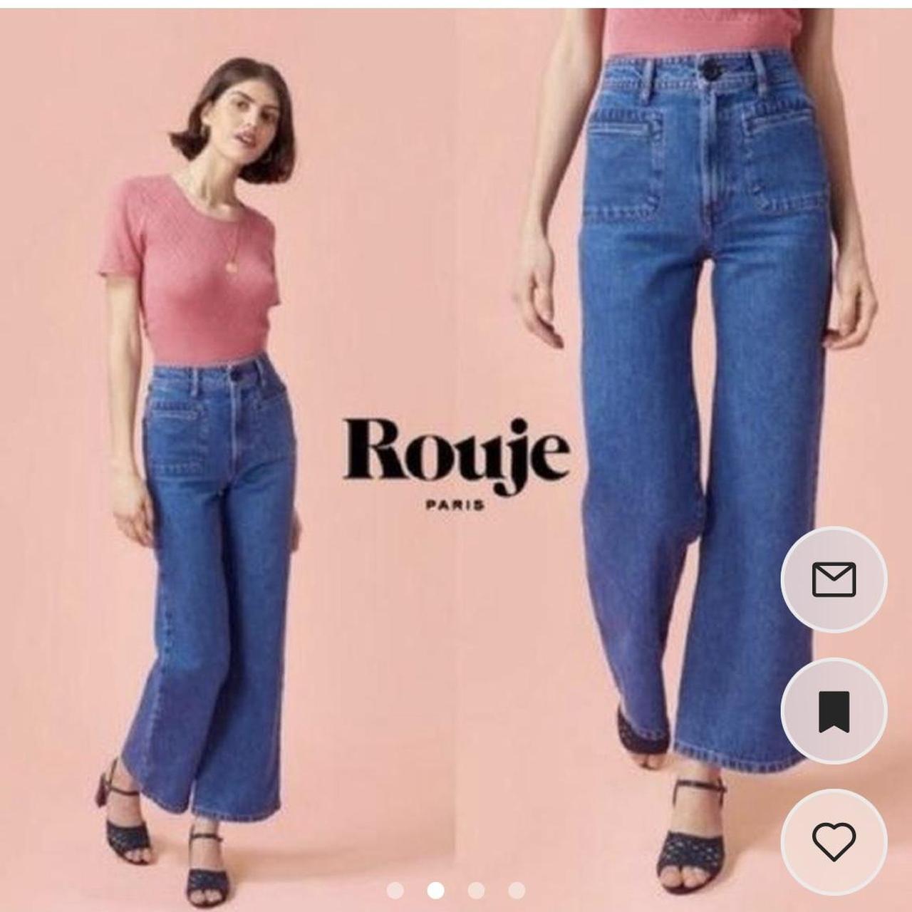 Rouje Swan Denim Jeans, French Size 36, UK 8. They... Depop