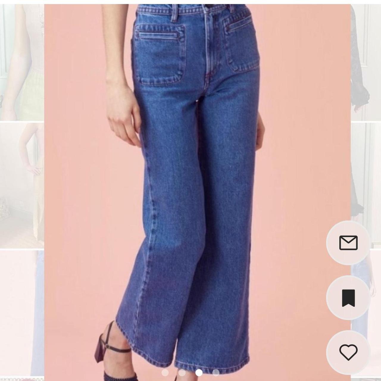 Rouje Swan Denim Jeans, French Size 36, UK 8. They... Depop