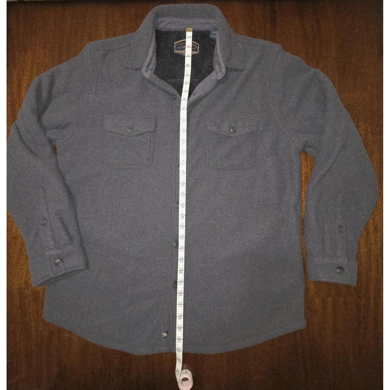 Source Unknown Men's Shacket Jacket - Black/Grey … - image 5