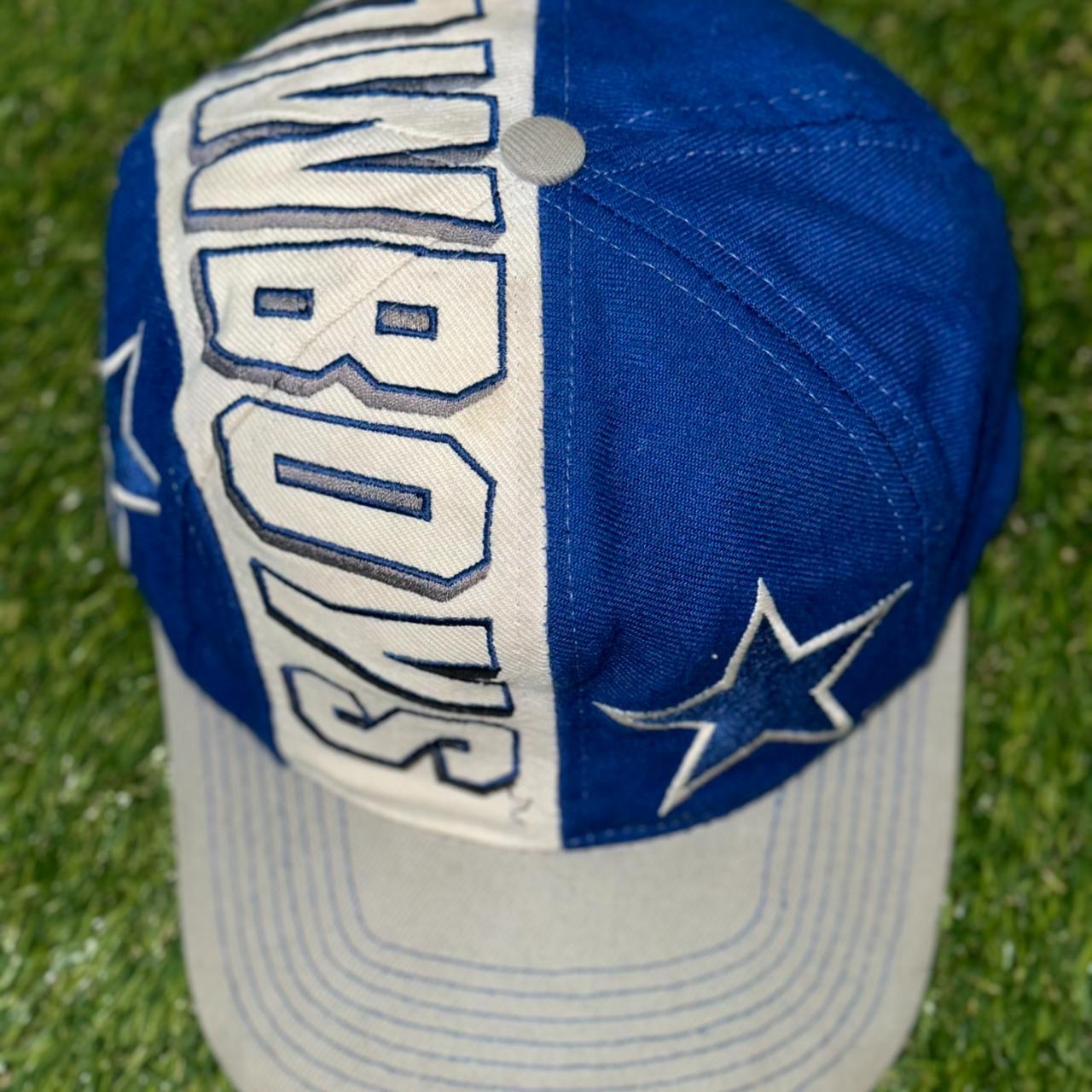 Vintage NFL Dallas Cowboys 90's Spell Out Snapback Hat - Depop