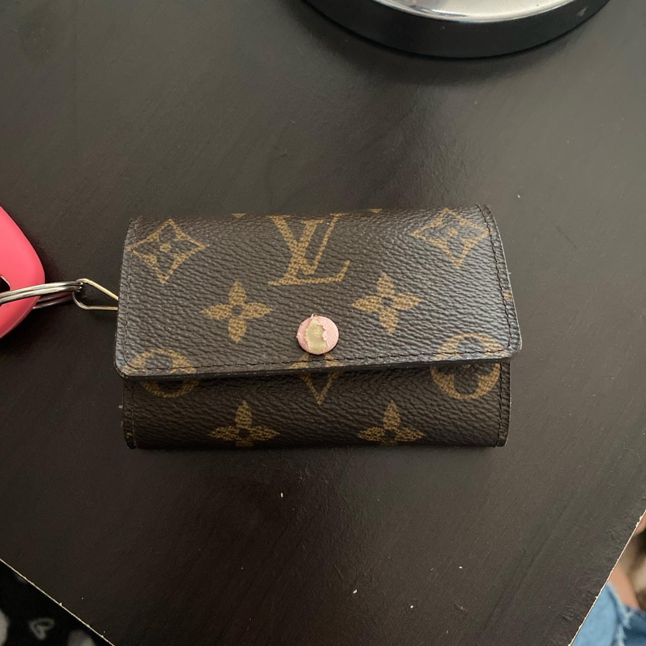 Louis Vuitton Women's Pink and Brown Wallet-purses