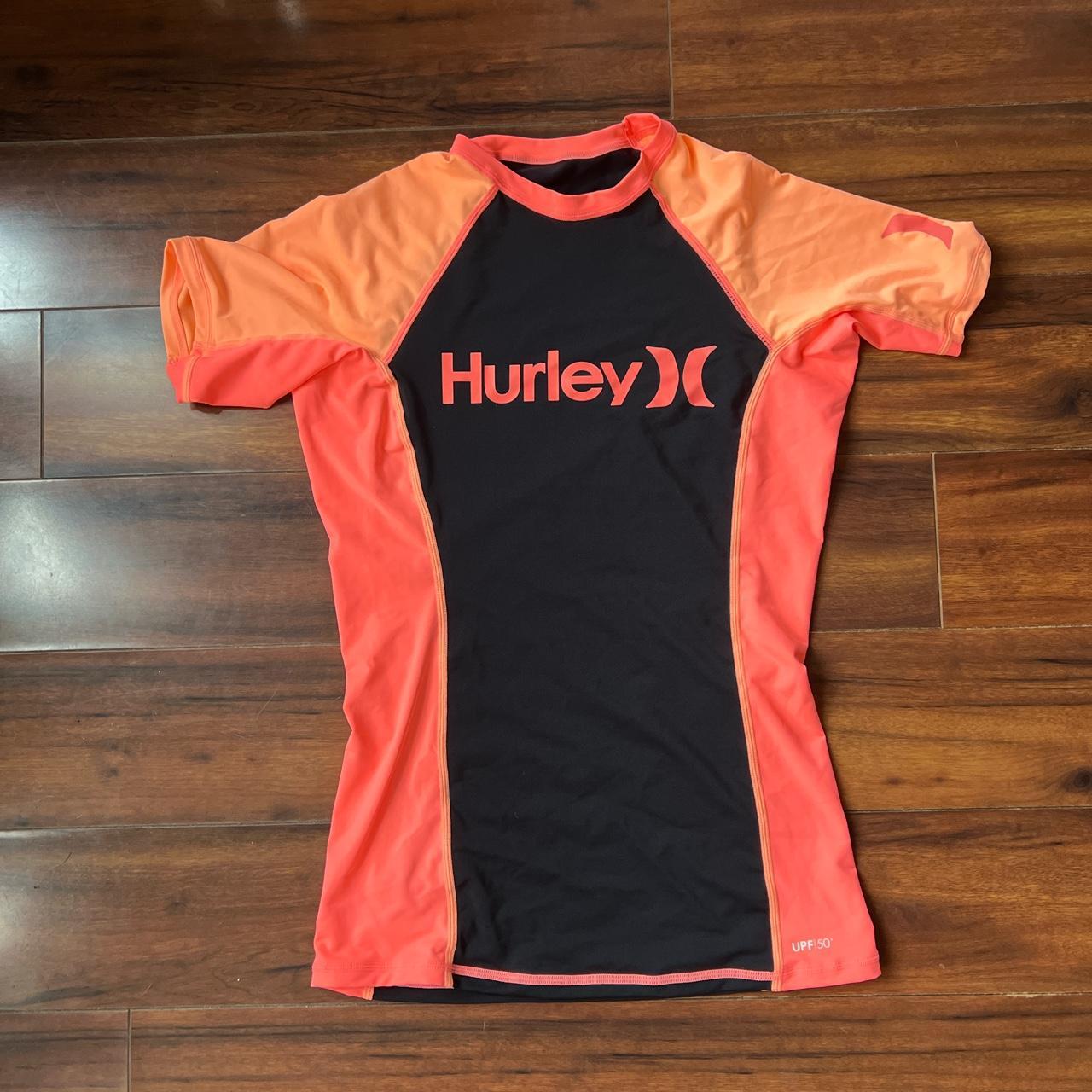 Hurley rash guard 🌊 Women’s medium UPF 50* hurley... Depop