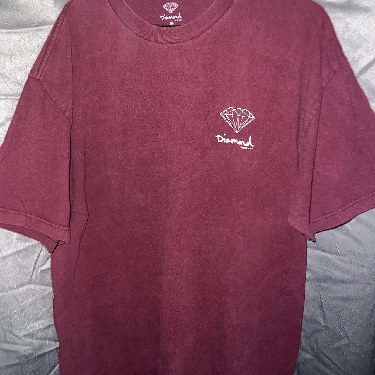 Maroon diamond outlet supply shirt