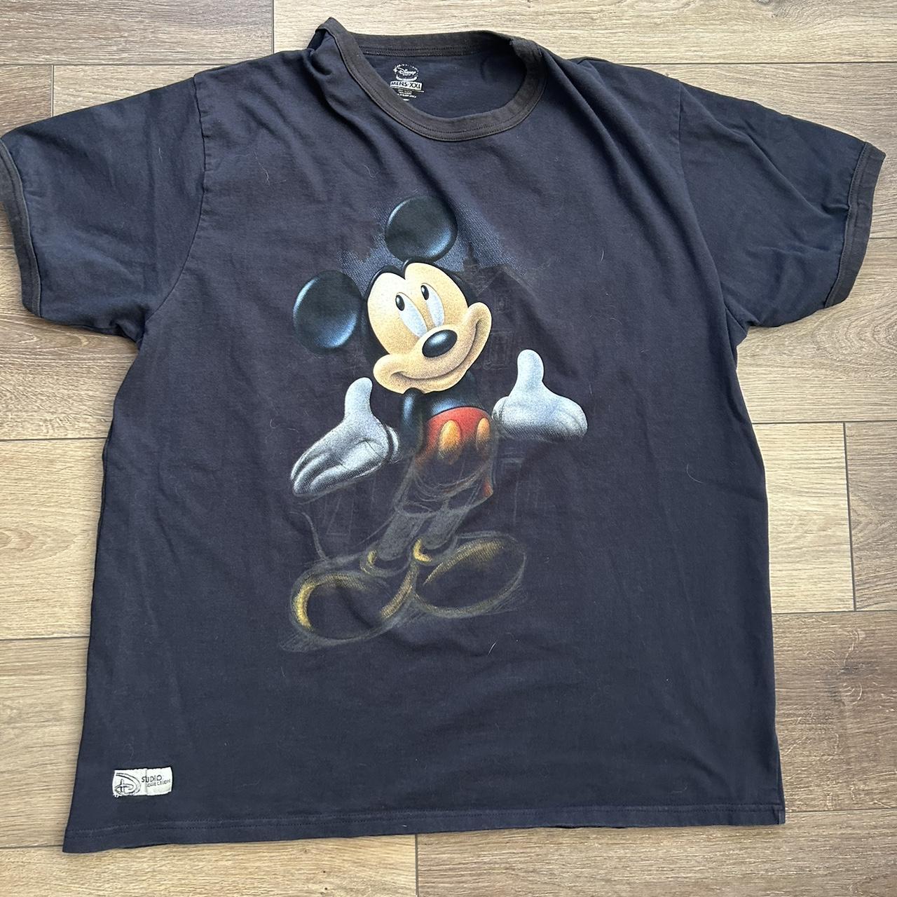 Mickey Mouse Disney Collection Tshirt 2xl Navy - Depop