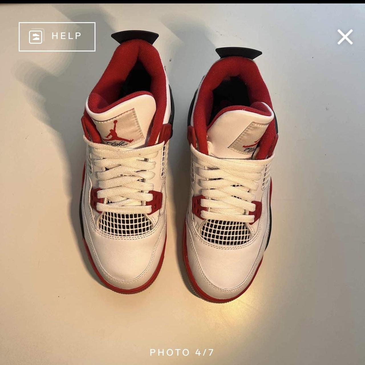 gs jordan 4 fire red