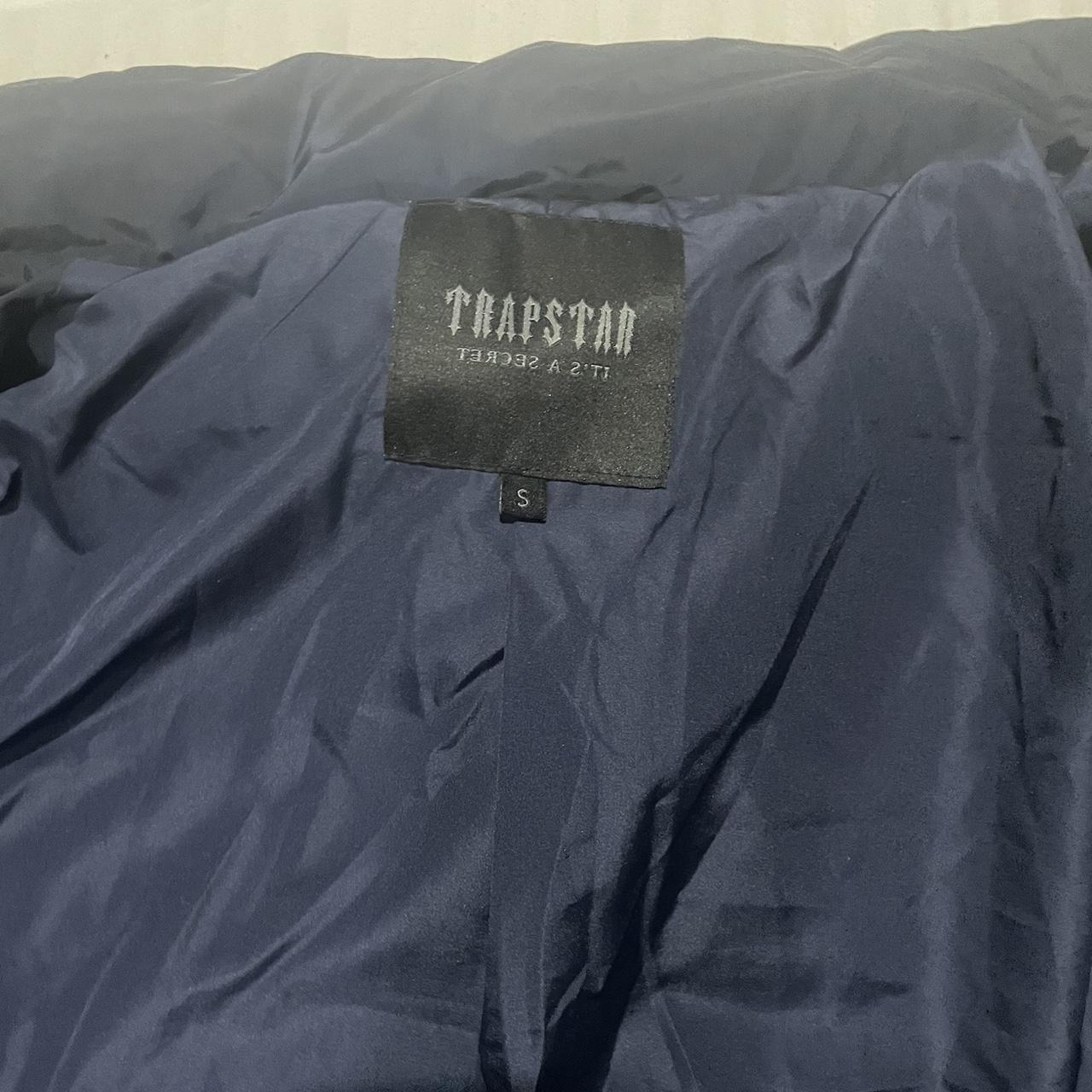 Trapstar Men's Navy Jacket Depop