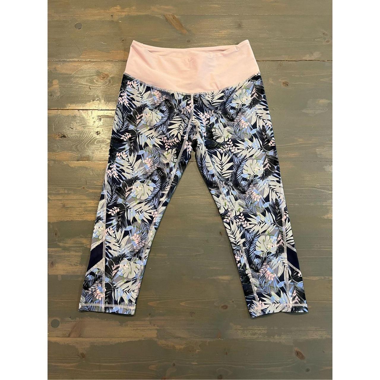 Crate Clothing Women's Pink and Blue Leggings