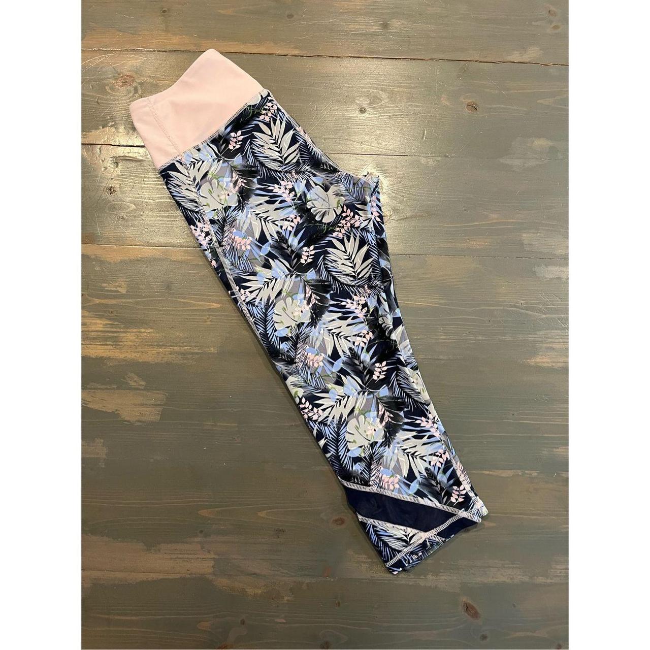 Crate Clothing Women's Pink and Blue Leggings (5)