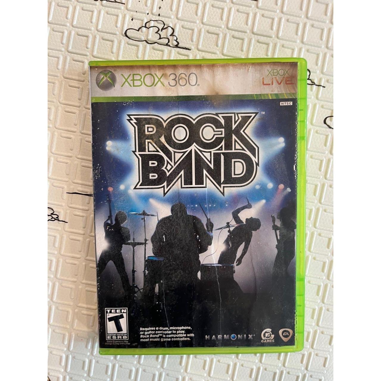 Rock Band (Microsoft Xbox 360 2007) Complete With... - Depop