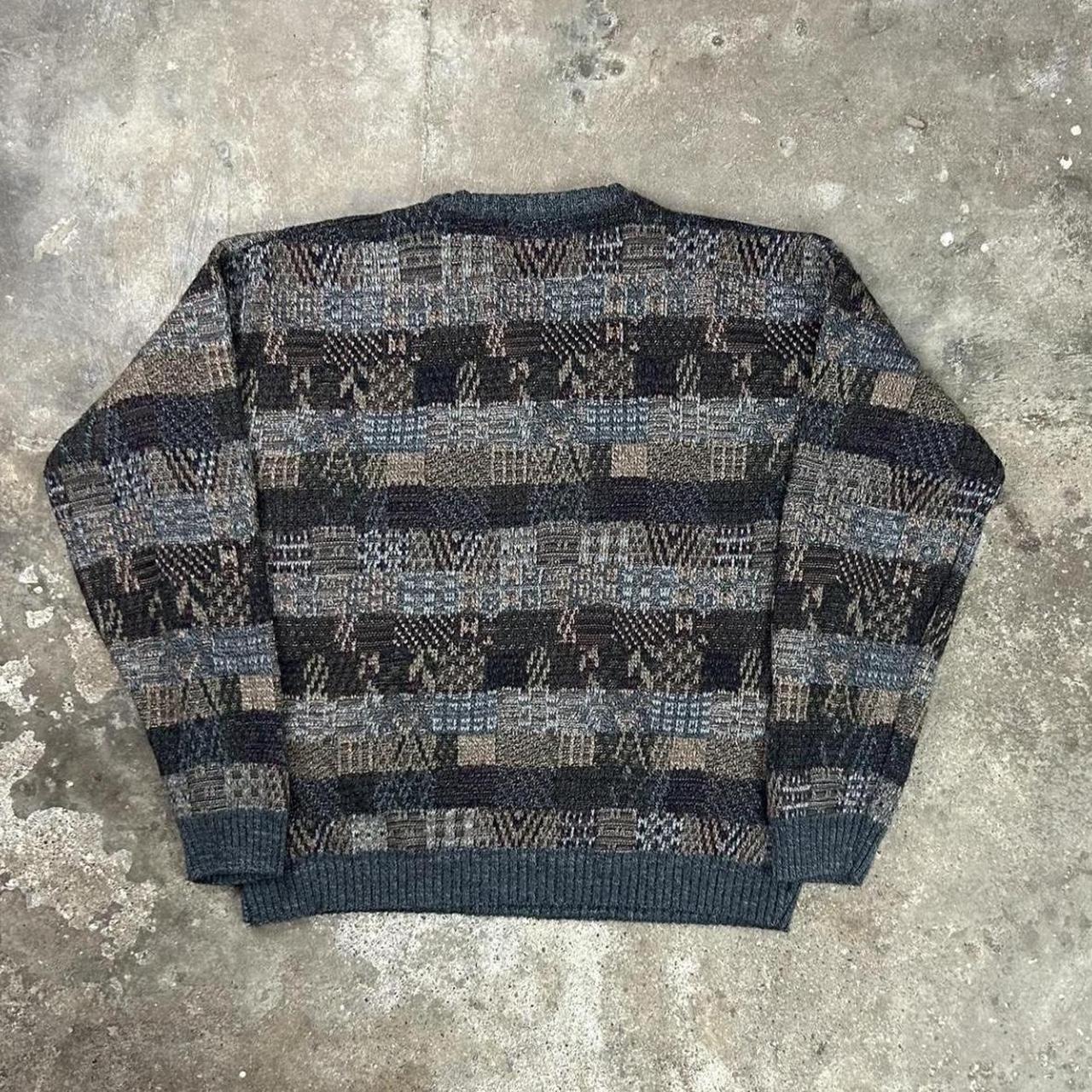 Vintage S Geoffrey Beene Grandpa Sweater Mens Depop