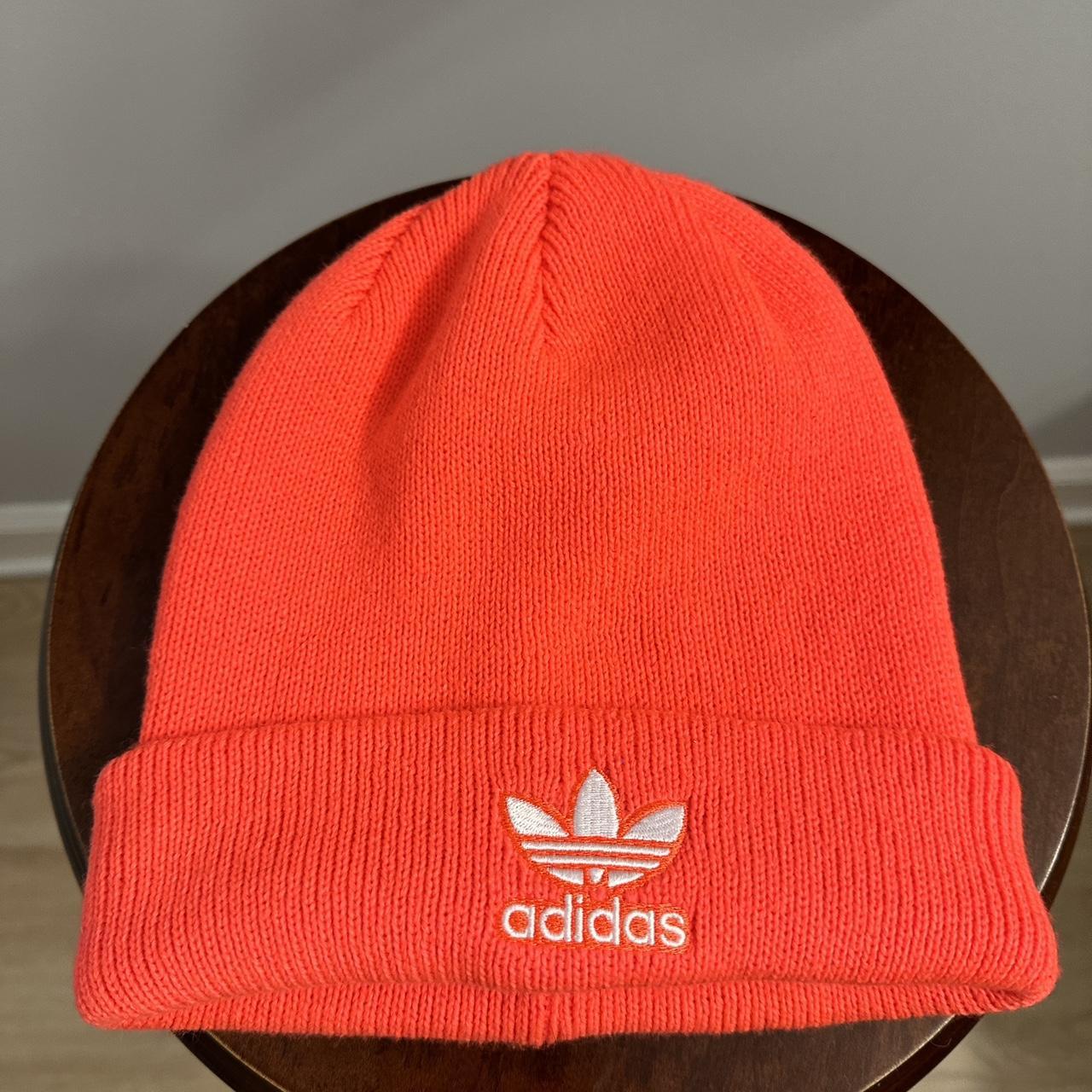 Adidas neon pink on sale beanie