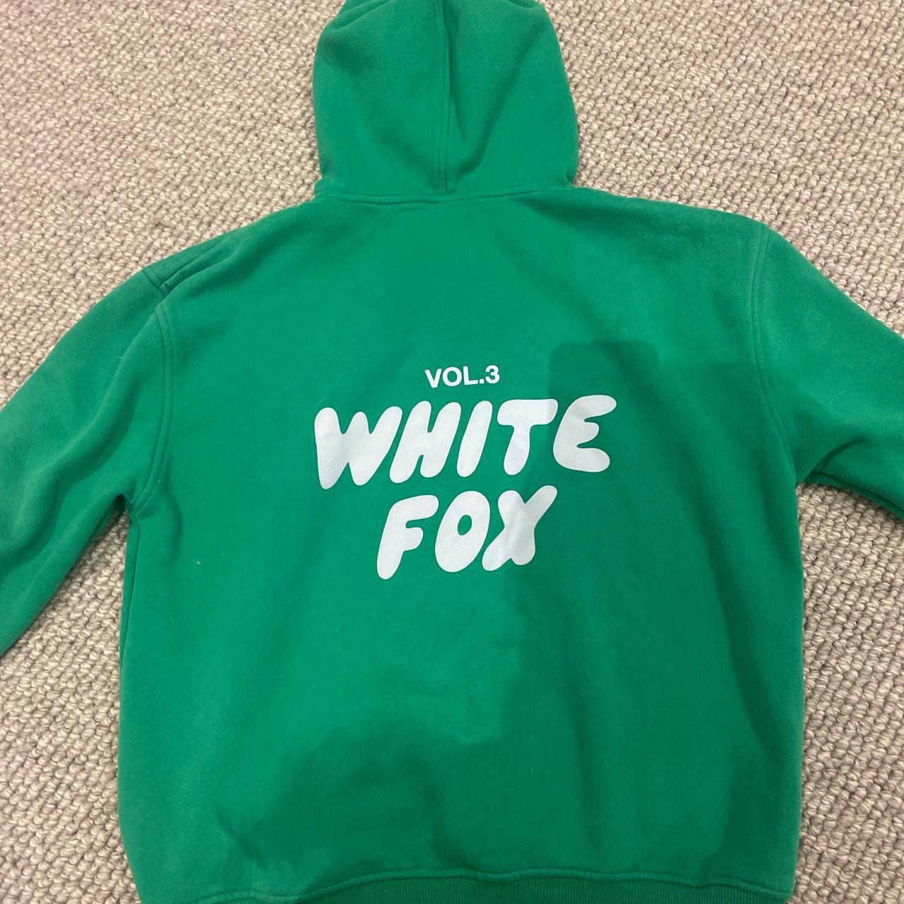 White fox offstage hoodie Colour - green Price - $65... - Depop