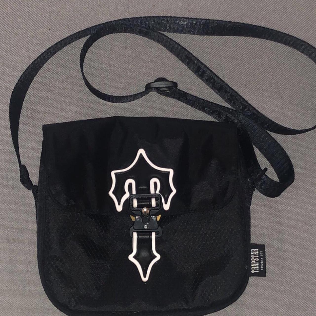 Trapstar Men's Black and White Bag Depop