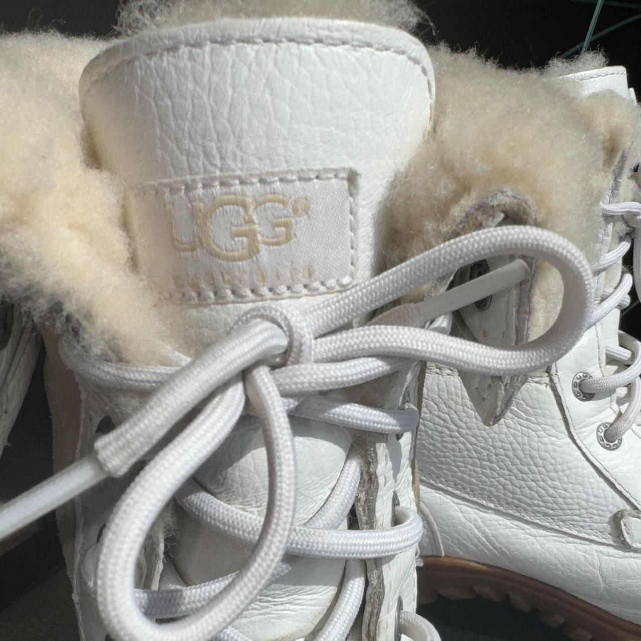 Ugg Australia Adirondack Boot II White Women's | Depop