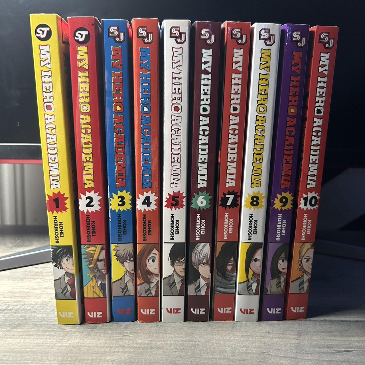 【希少】ヒロアカ　英語版　1-10巻セット　my hero academia 希少】ヒロアカ 英語版 1-10巻セット my hero academia 全巻セット my