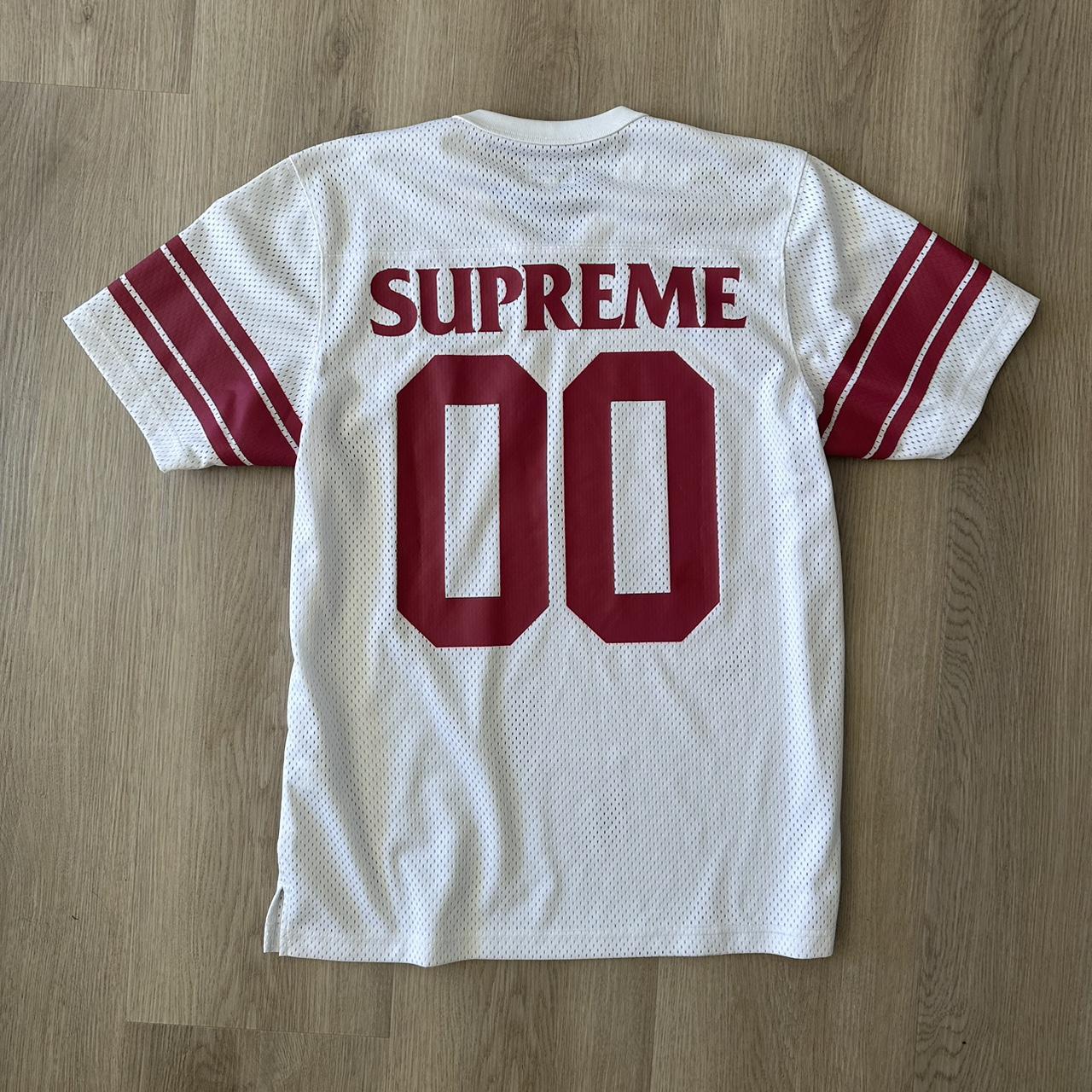 Authentic Antihero X Supreme football jersey L 2018 - Depop