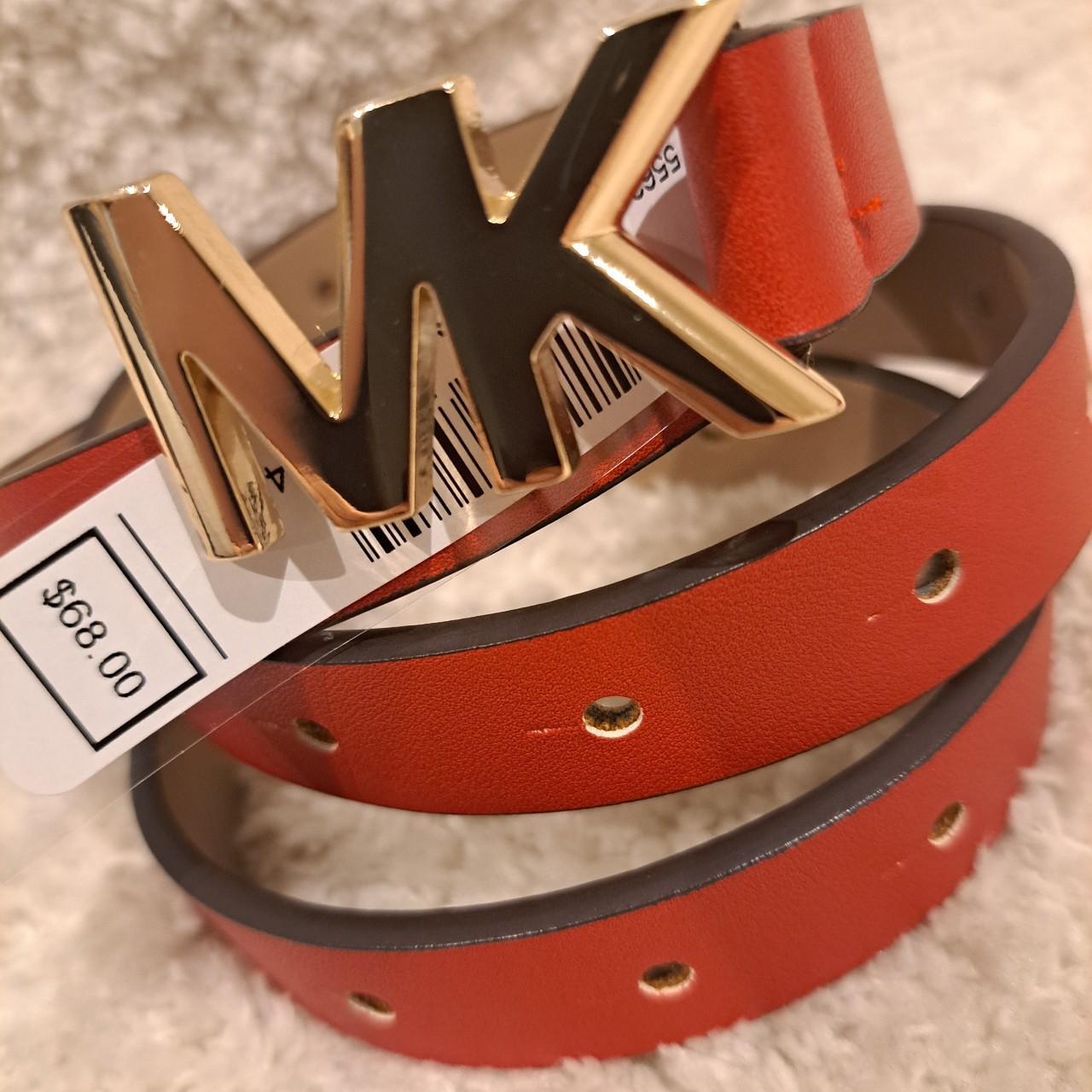 Michael kors belt womens red online