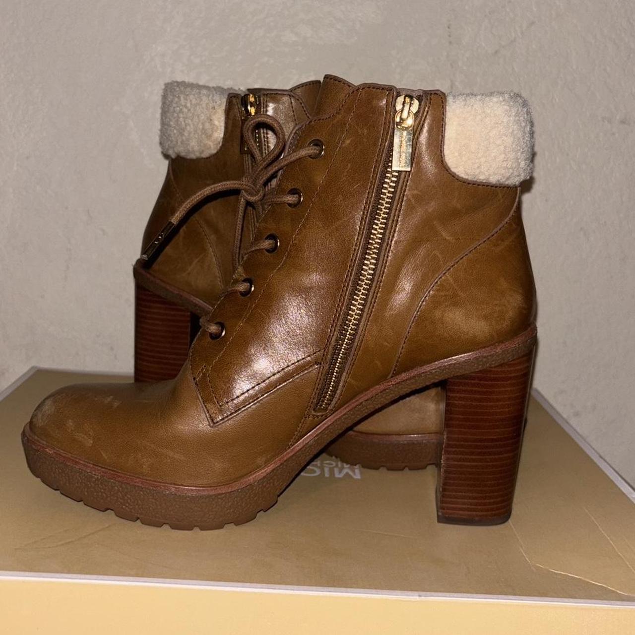 Michael kors kim lace up bootie best sale