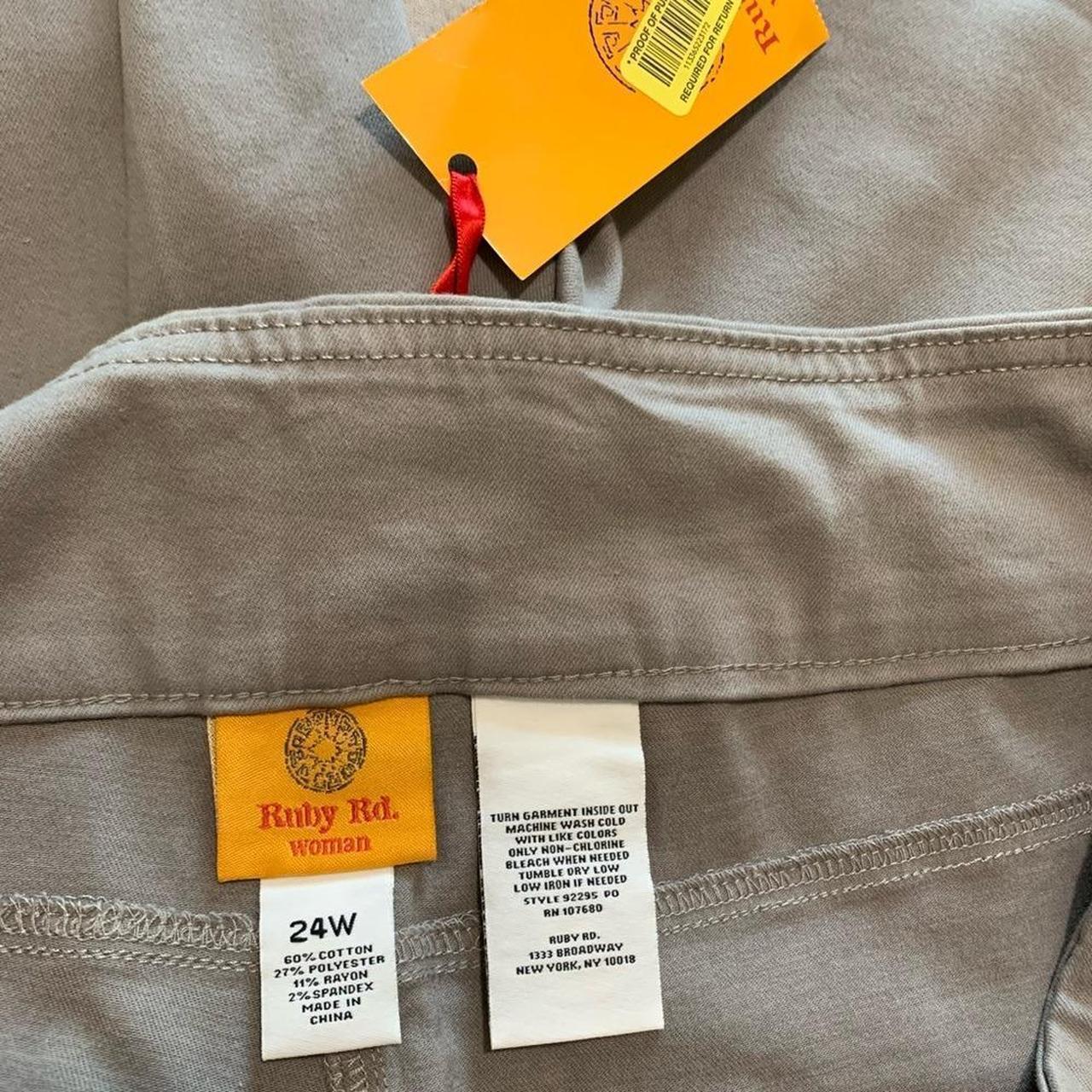 Ruby Rd. Women's Pants - Grey - 24 – NWT Ruby Rd.… - image 5