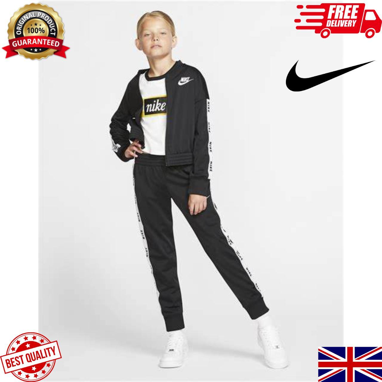 Nike Sportswear Tracksuit Junior Girls Size UK L... - Depop