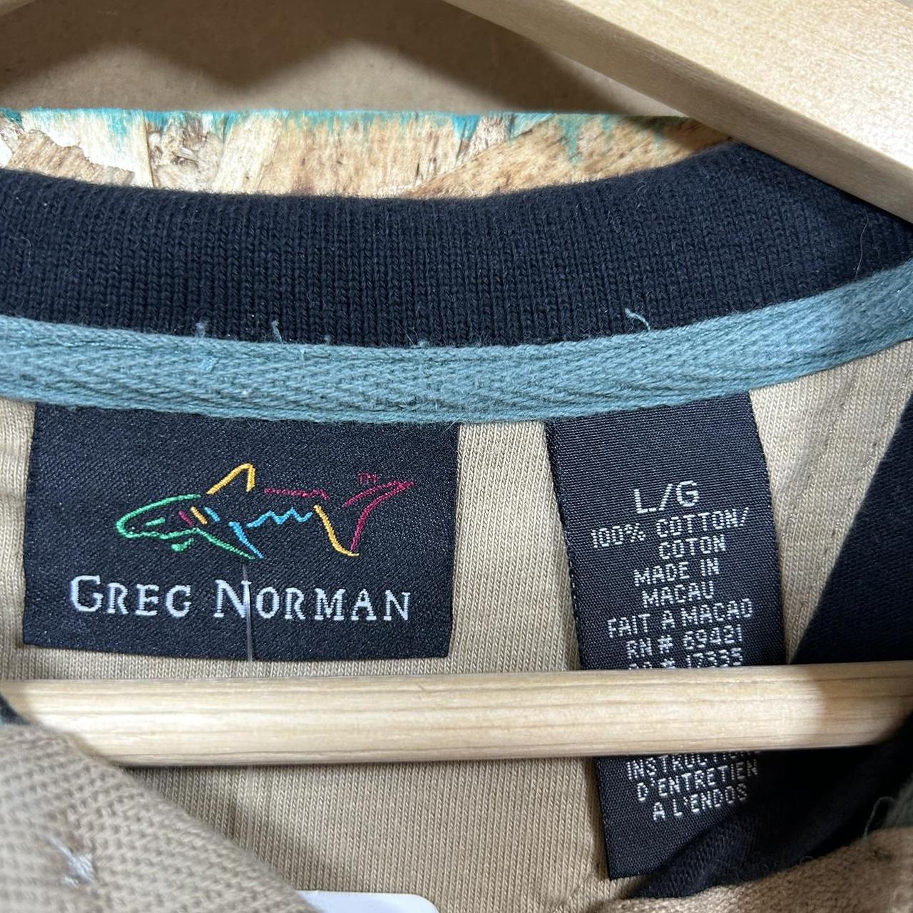 Vintage Greg Norman Button-up Message us with any... - Depop