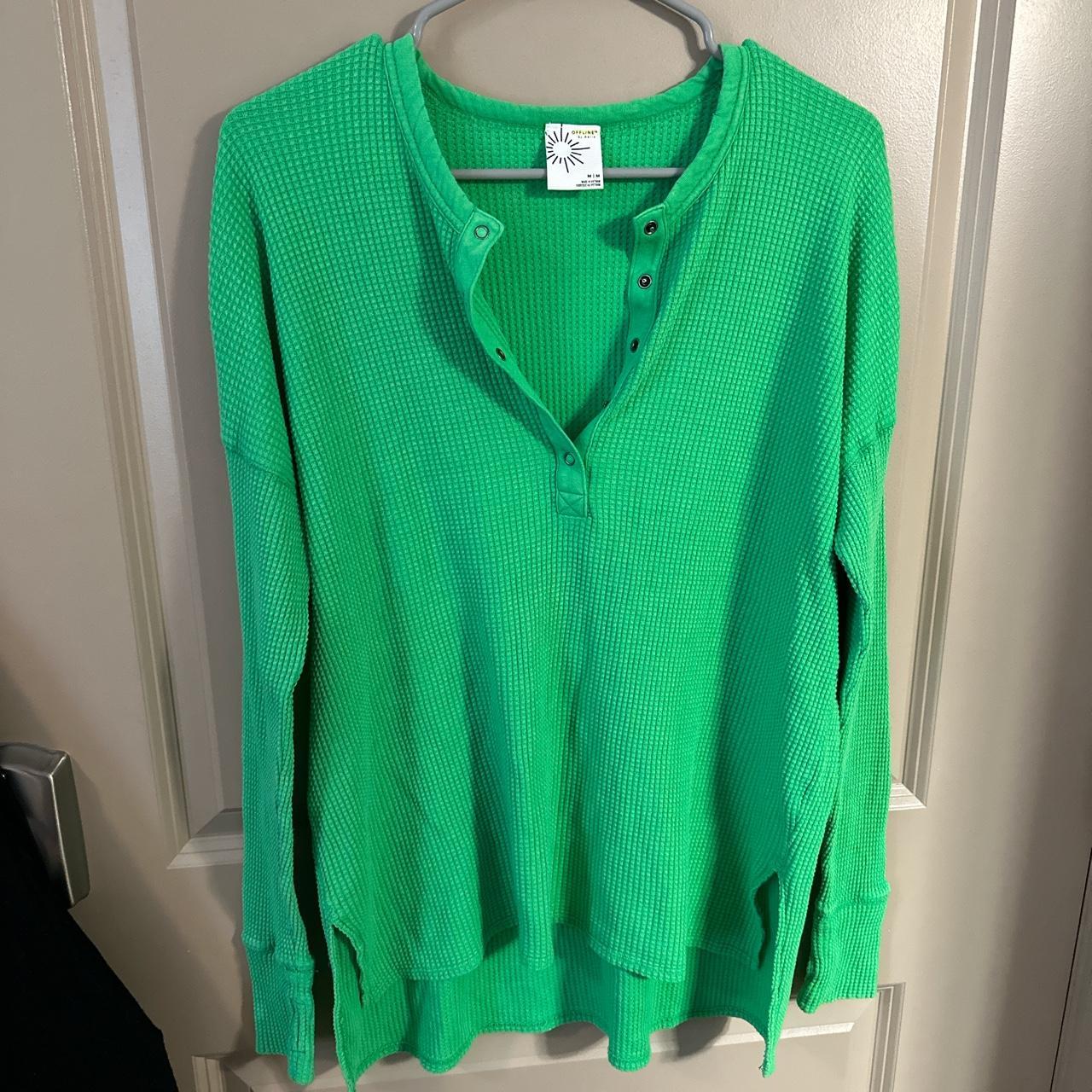 Aerie Women's Green Shirt 