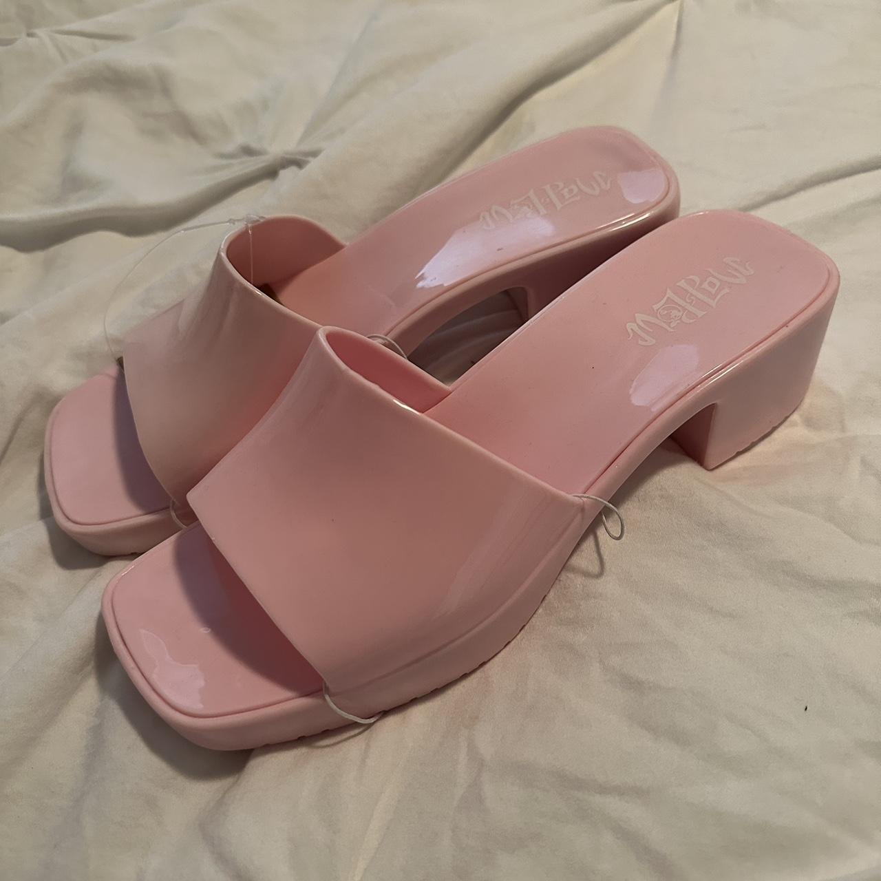 Pink Barbie heels size 9 new with tags! Bought from... - Depop