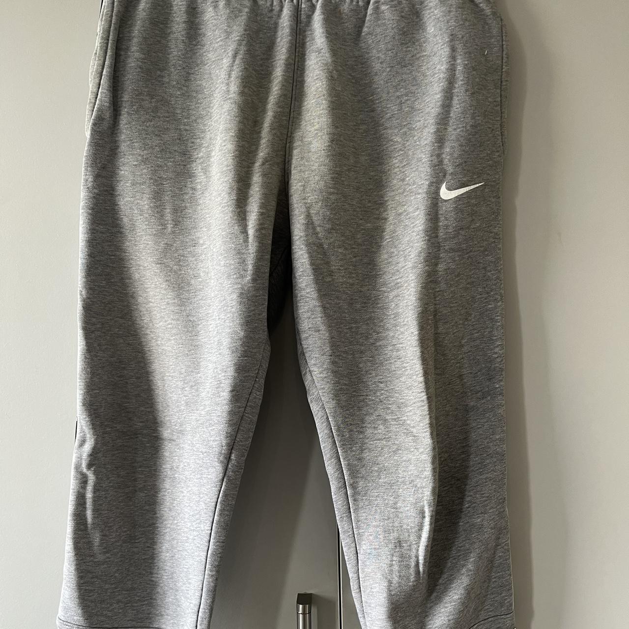 mens grey joggers nike