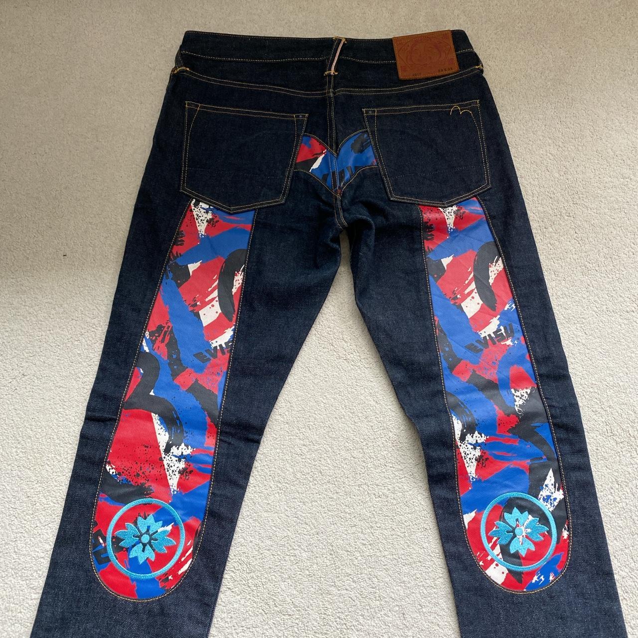 Evisu Jeans authentic. Lot 2017 Size 29x34 Now only | Depop