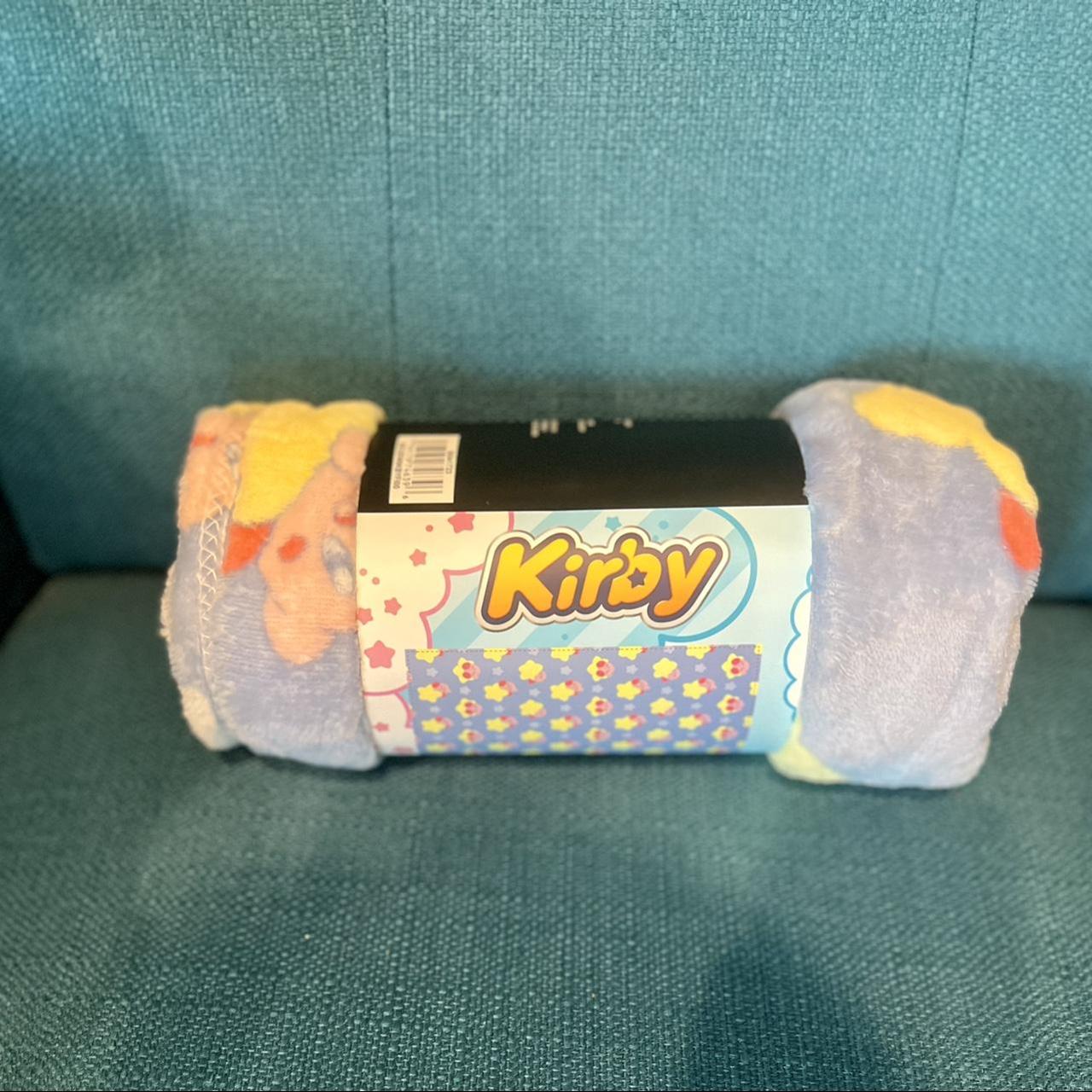 Nintendo Kirby throw blanket BNWT 40x50 inches... - Depop