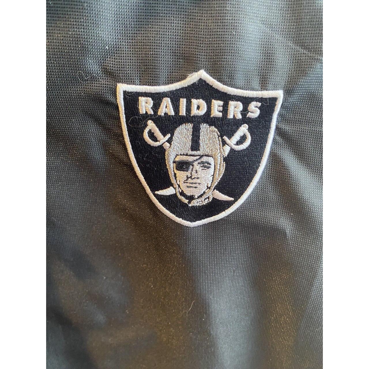 Vintage Reebok Oakland Raiders Puffer Jacket *may - Depop