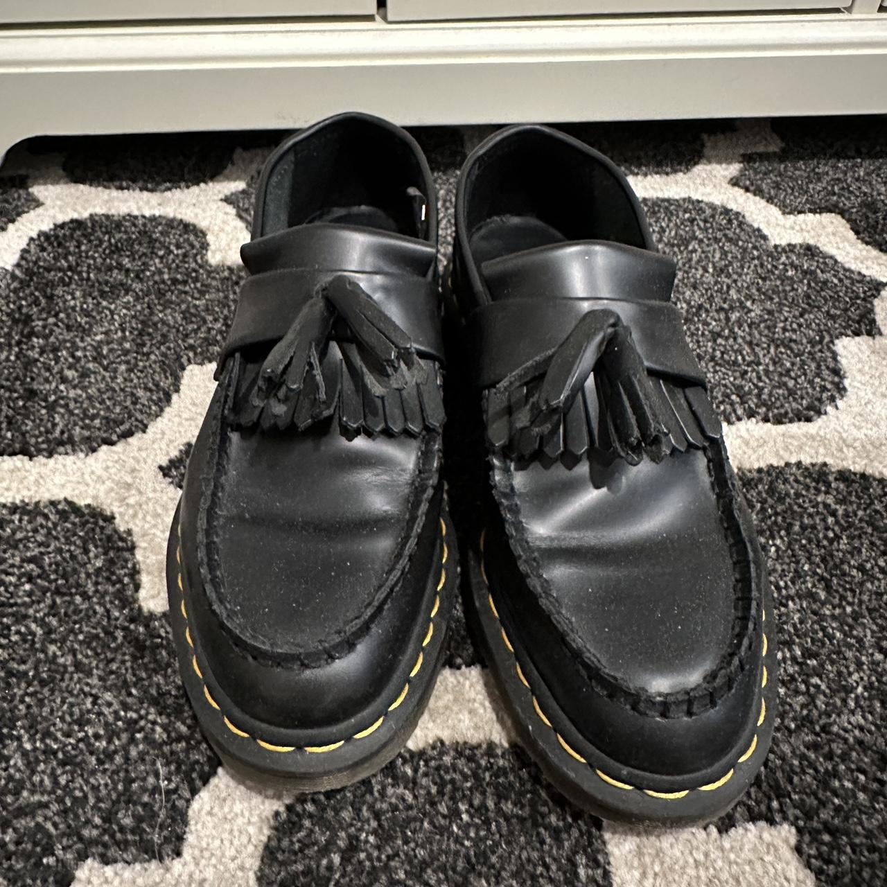 Dr Martens Women's ADRIAN BEX SMOOTH LEATHER TASSEL... - Depop