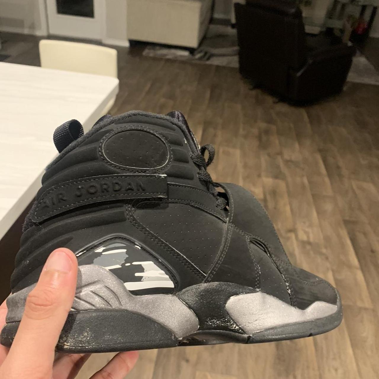 Jordan 8 outlet black chrome