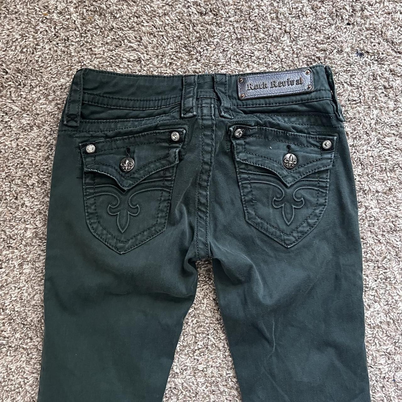 Green rock 2024 revival jeans