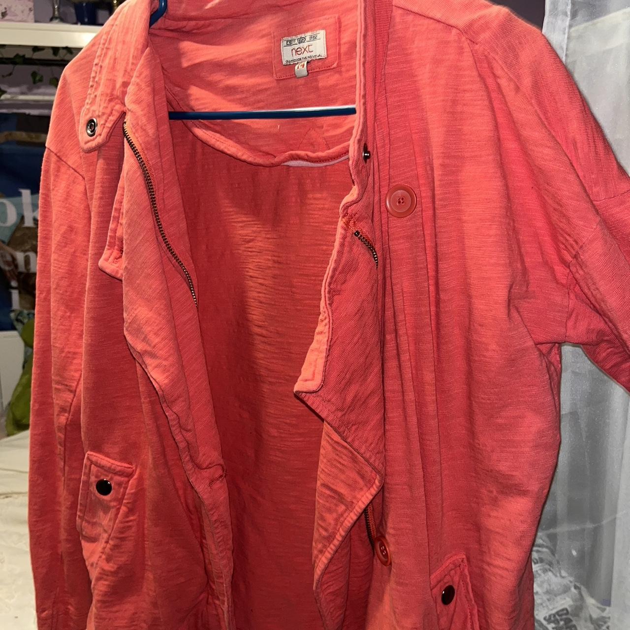 Next Women's Pink Jacket Depop