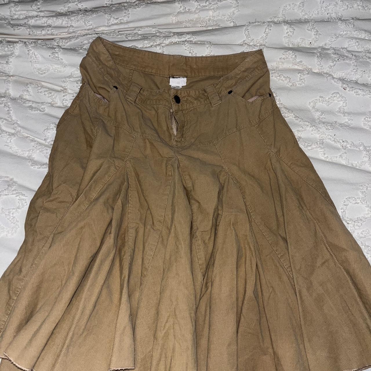 Women's Tan Skirt | Depop