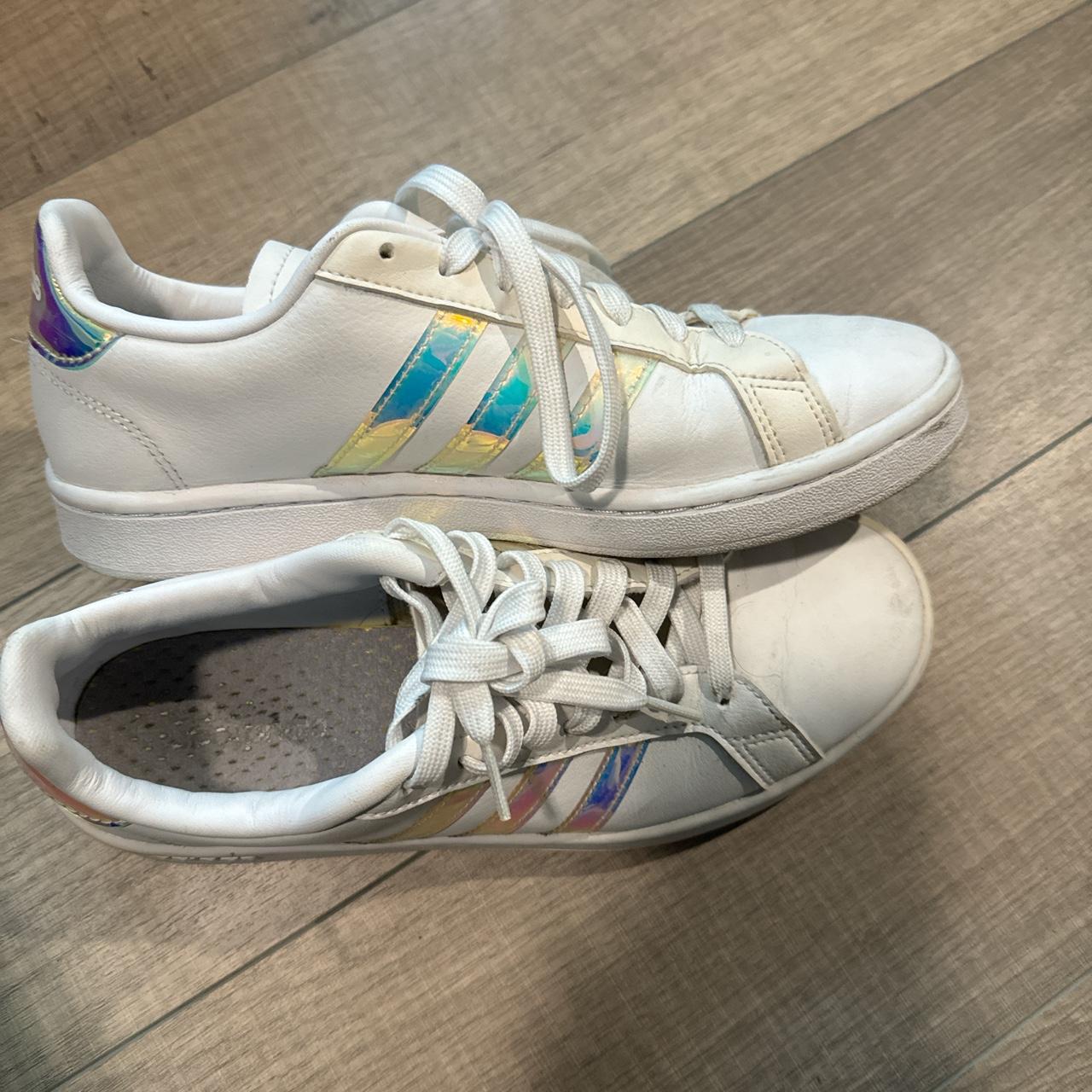 Women's cheap iridescent adidas