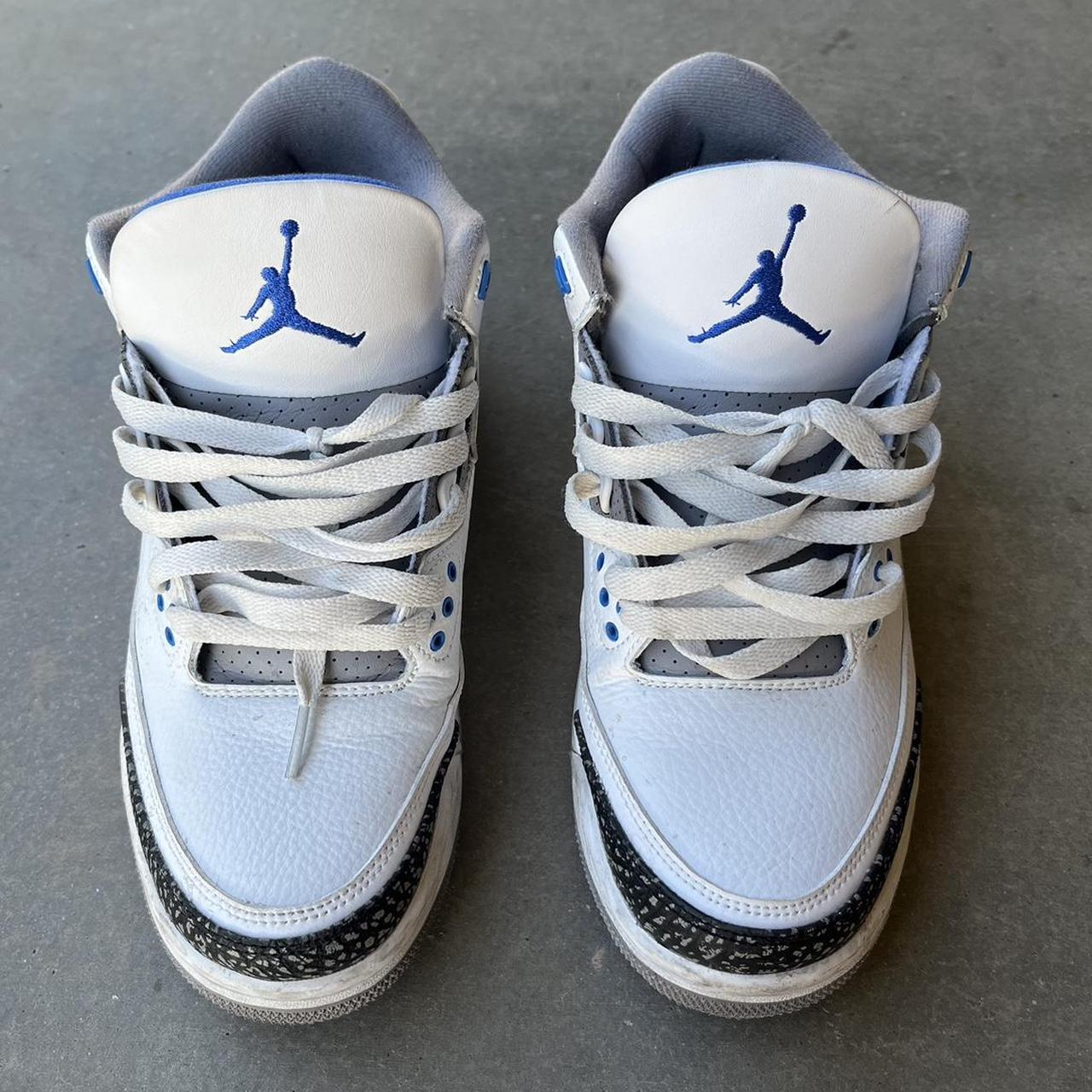 jordan 3s black and blue