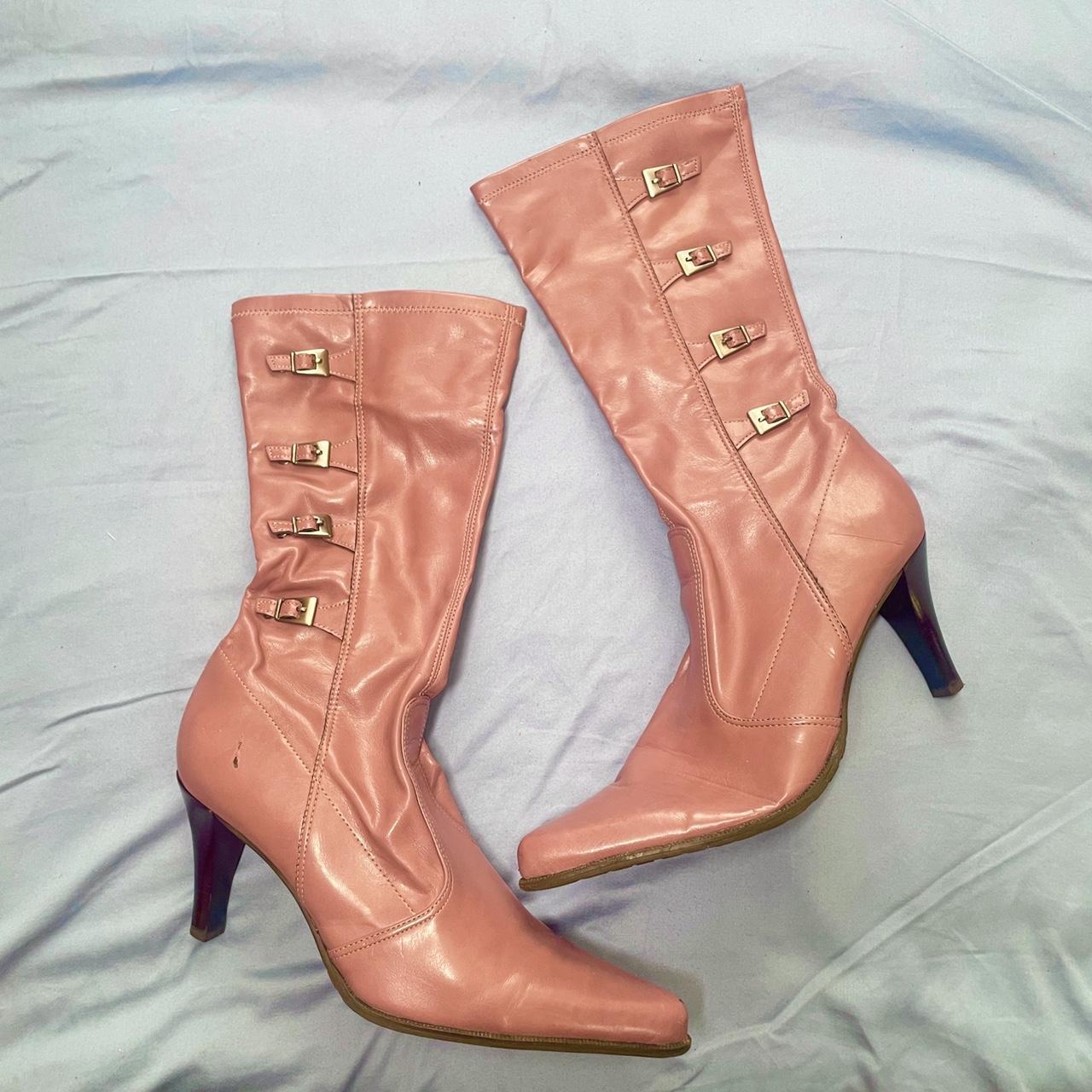 Franco Sarto Women's Pink Boots