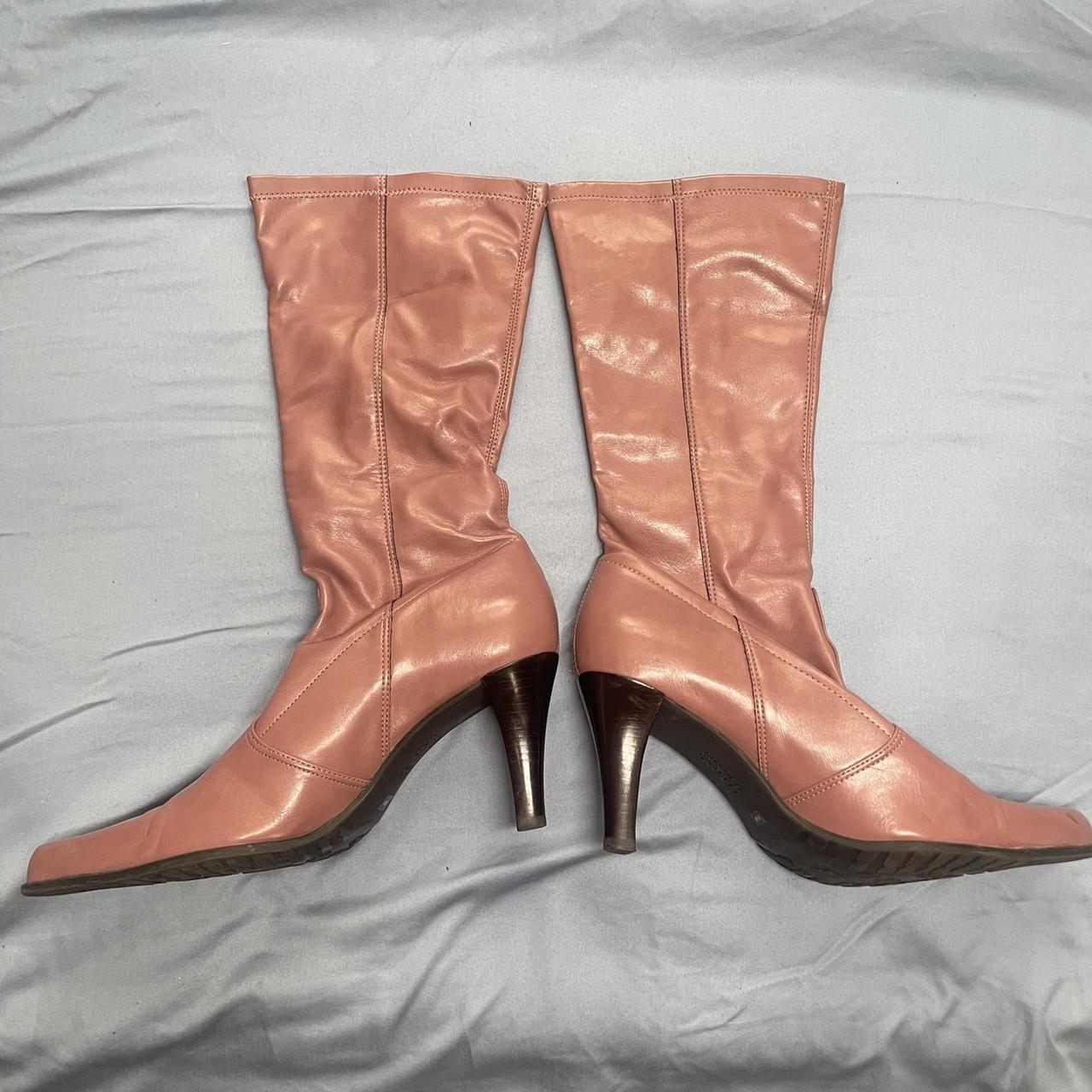 Franco Sarto Women's Pink Boots (2)
