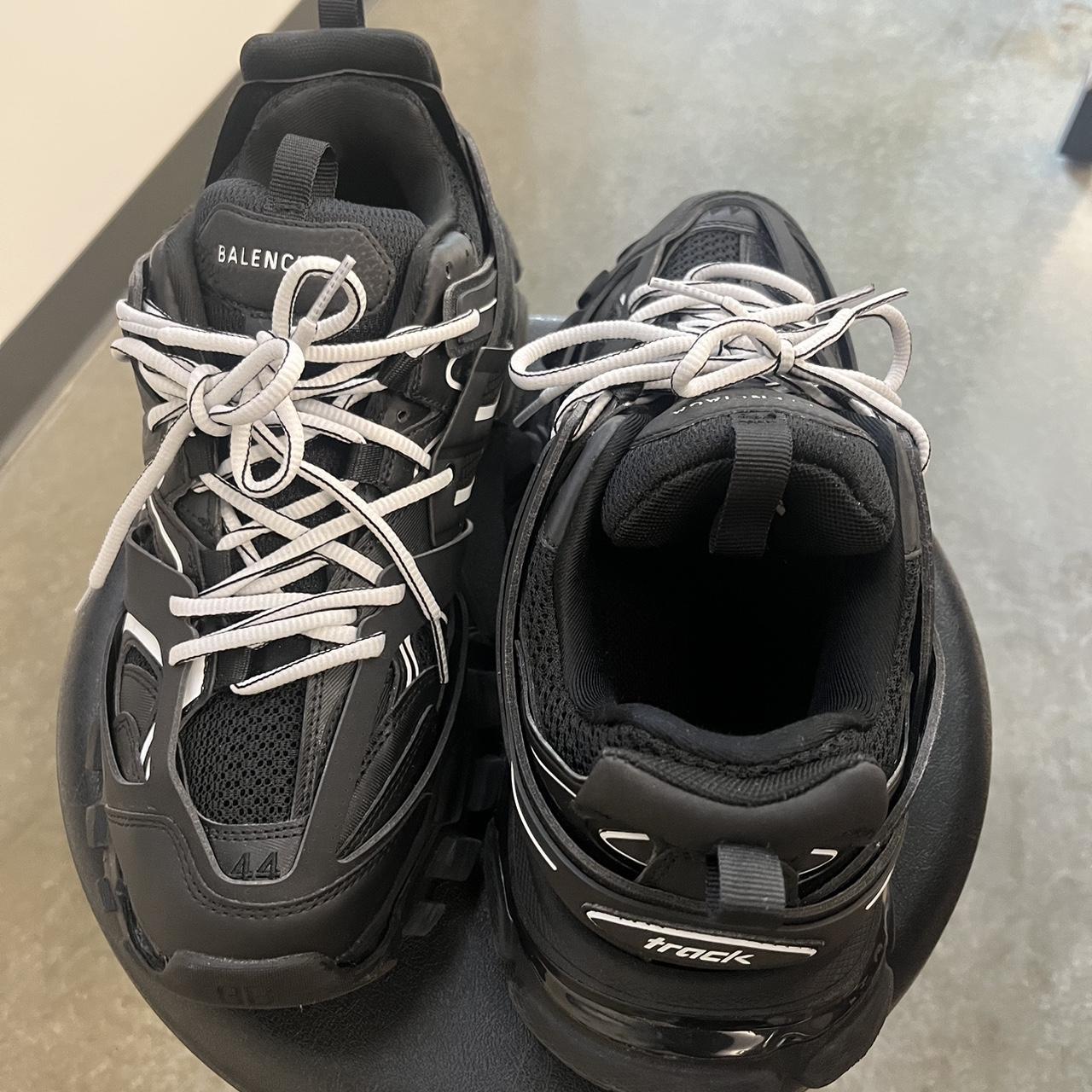 Balenciaga Track Sneaker 'Black White' - Depop