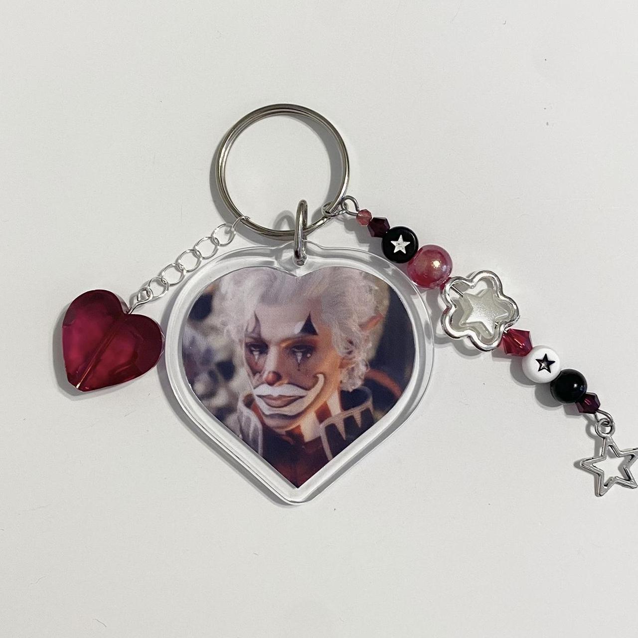 clown astarion baldurs gate 3 keychain... - Depop