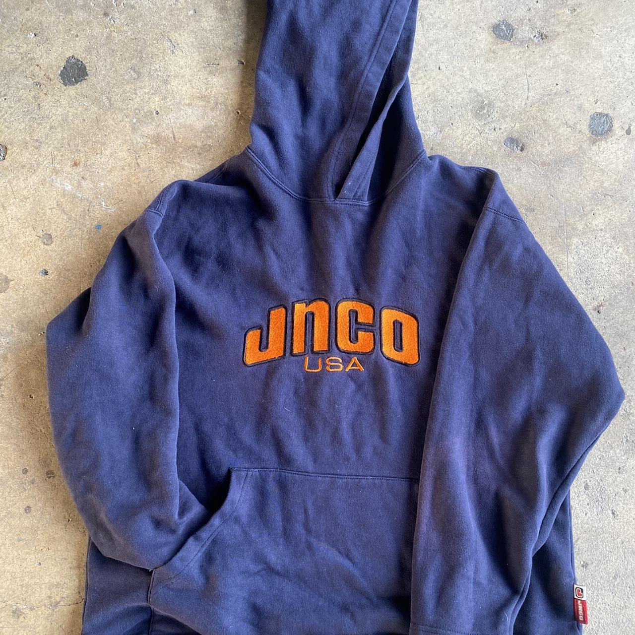 Rare Vintage JNCO USA hoodie Size M No flaws Made in... - Depop