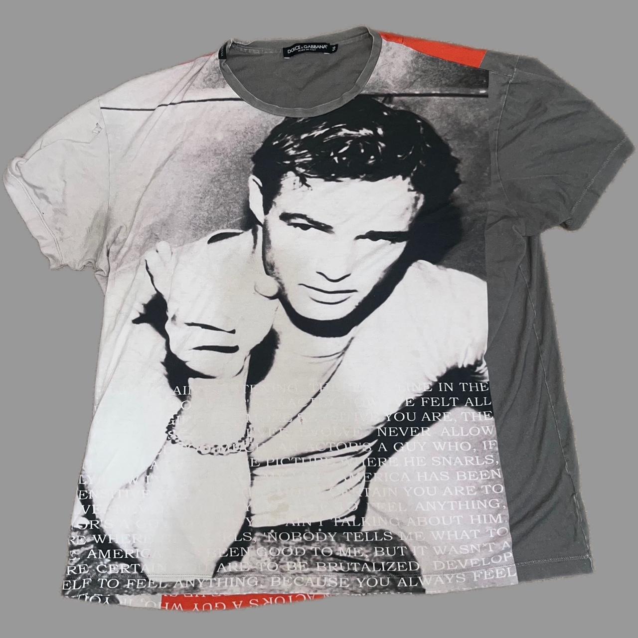 Dolce gabbana marlon discount brando t shirt