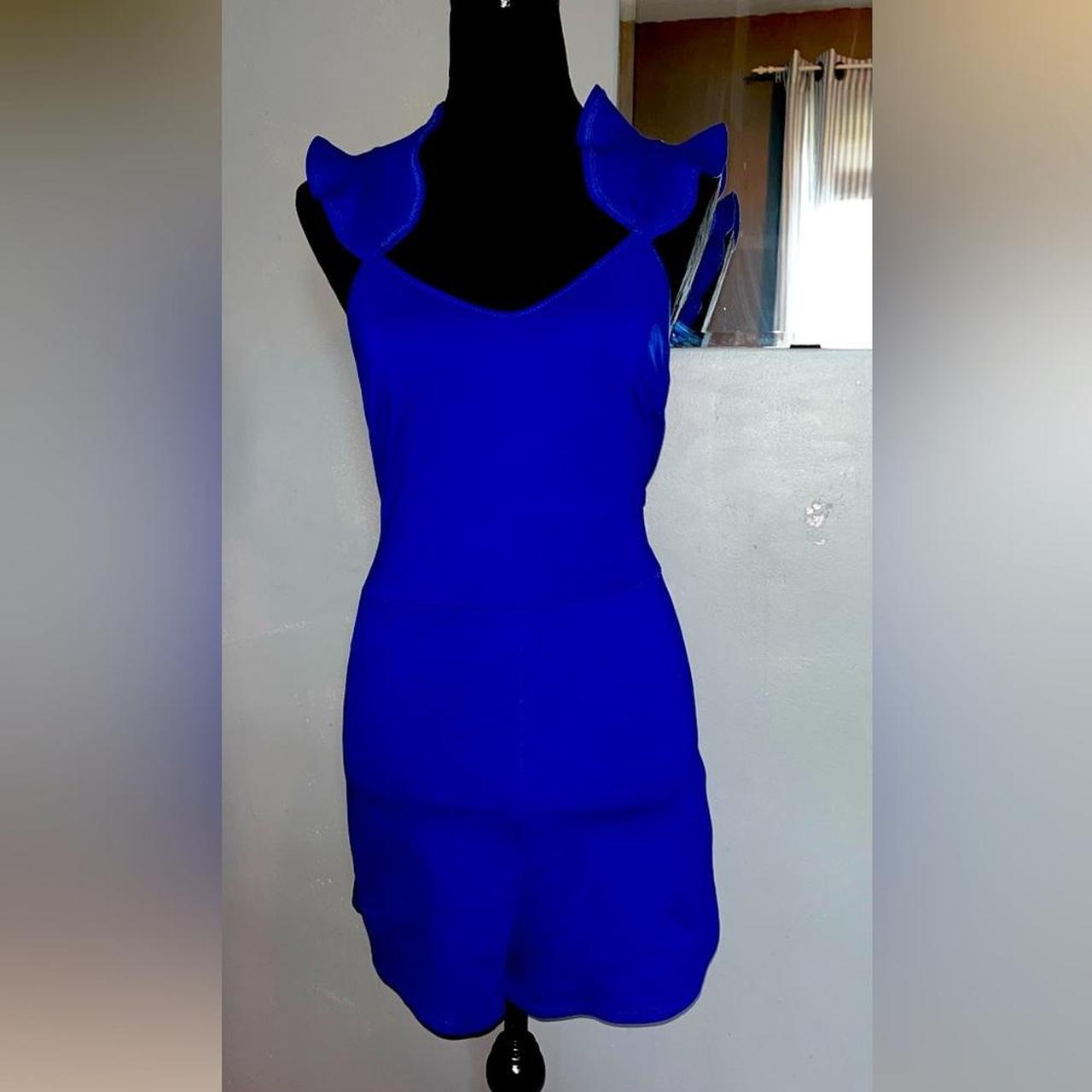 Rolla Coaster sleeveless blue romper NWT Royal blue... - Depop