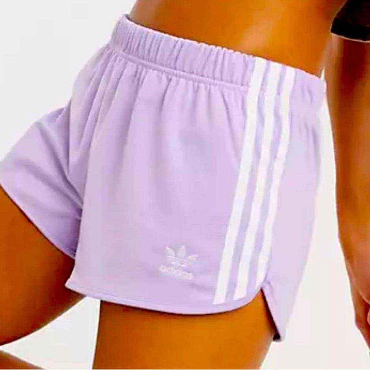 Adidas Women's Purple Shorts | Depop