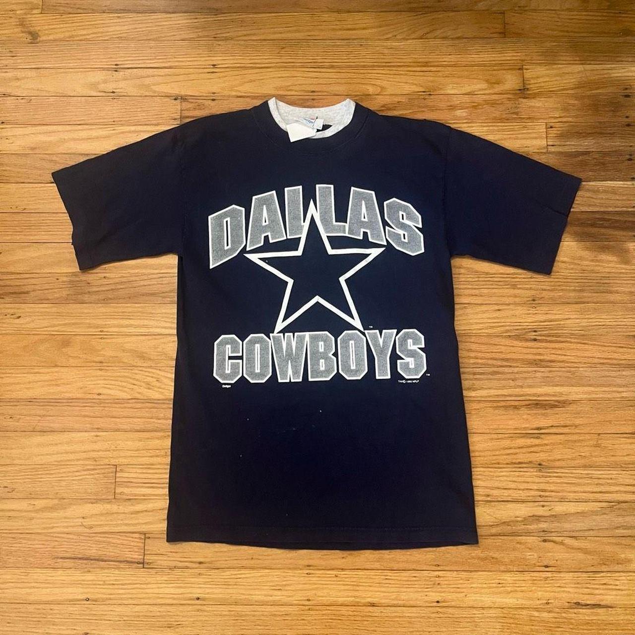 Hardly used velvet material Dallas Cowboys shirt! I - Depop