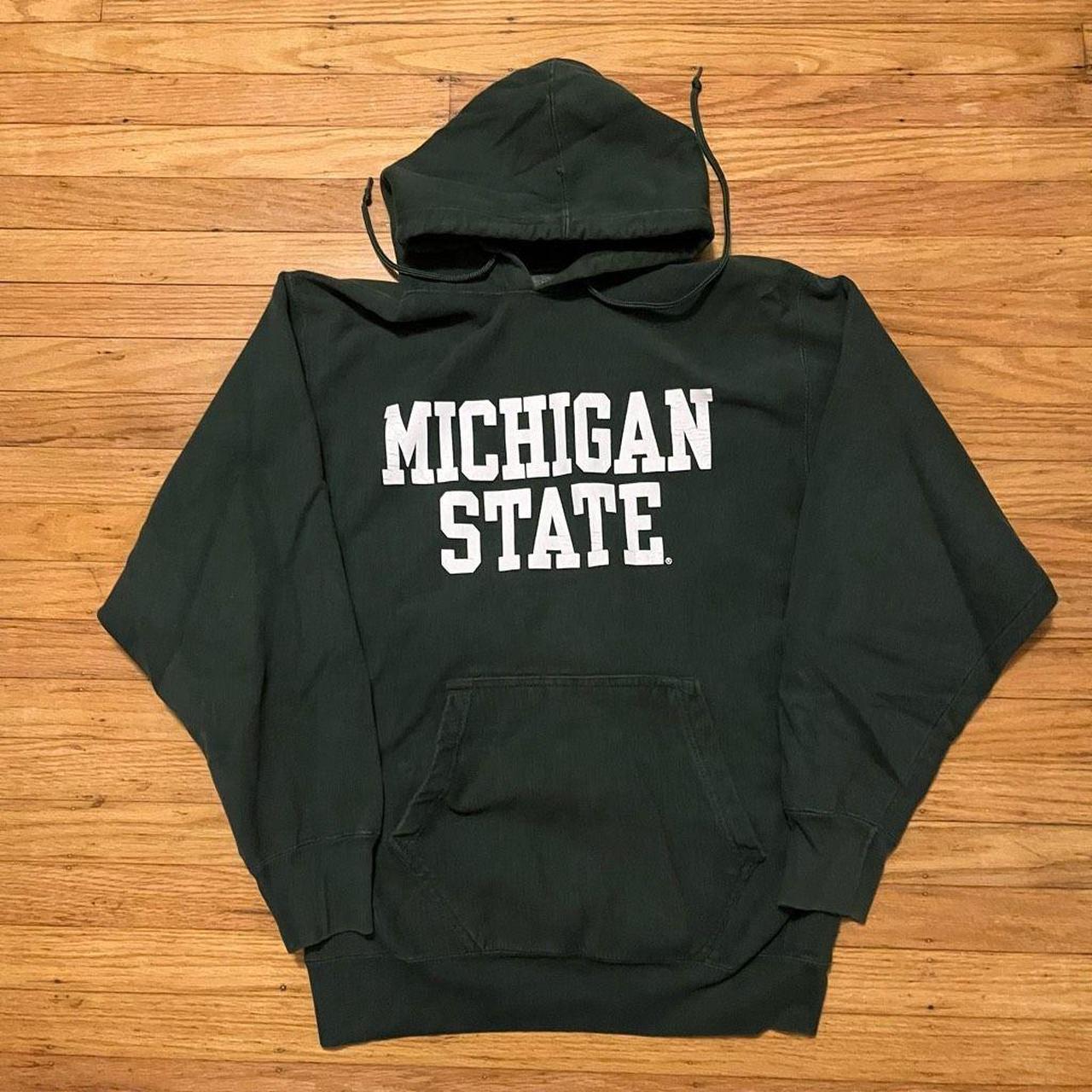 Michigan State Hoodie, Small Good conditon... - Depop